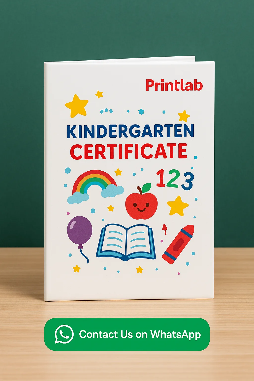 Kindergarten Certificate Folder Printing in Malaysia