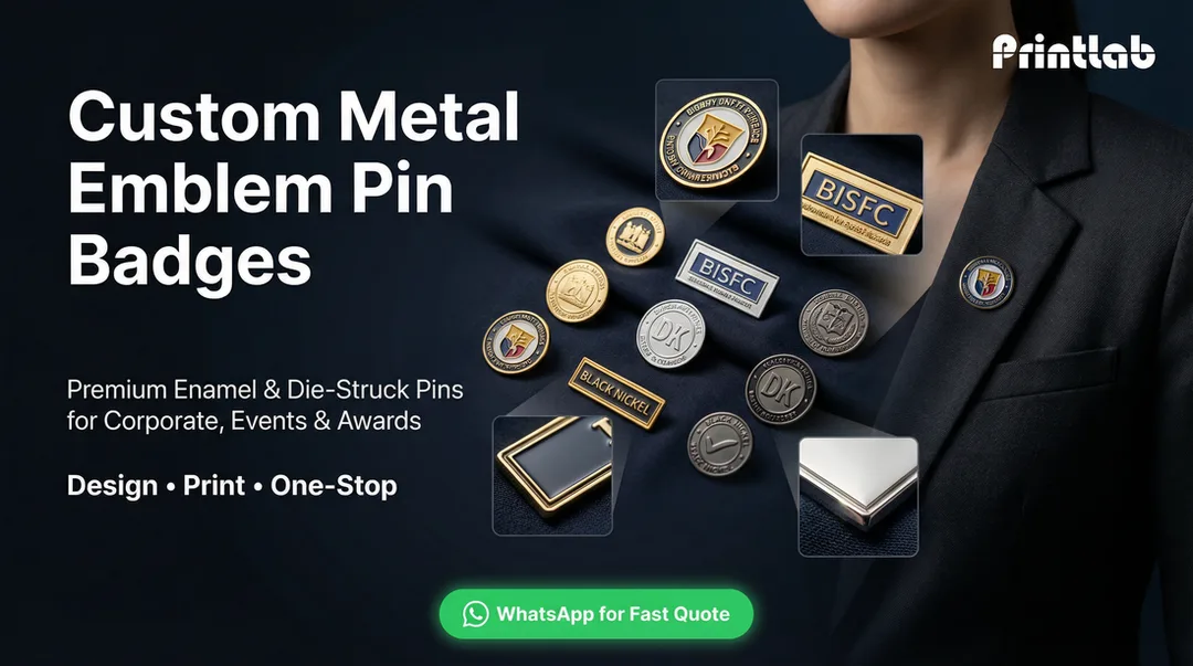 KL Custom Metal Emblem Pin Badges Malaysia