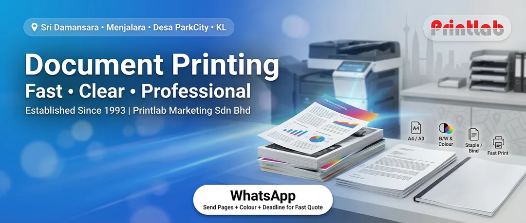 KL Document Printing Sri Damansara