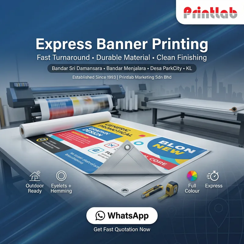 Sri Damansara KL Express Banner Printing