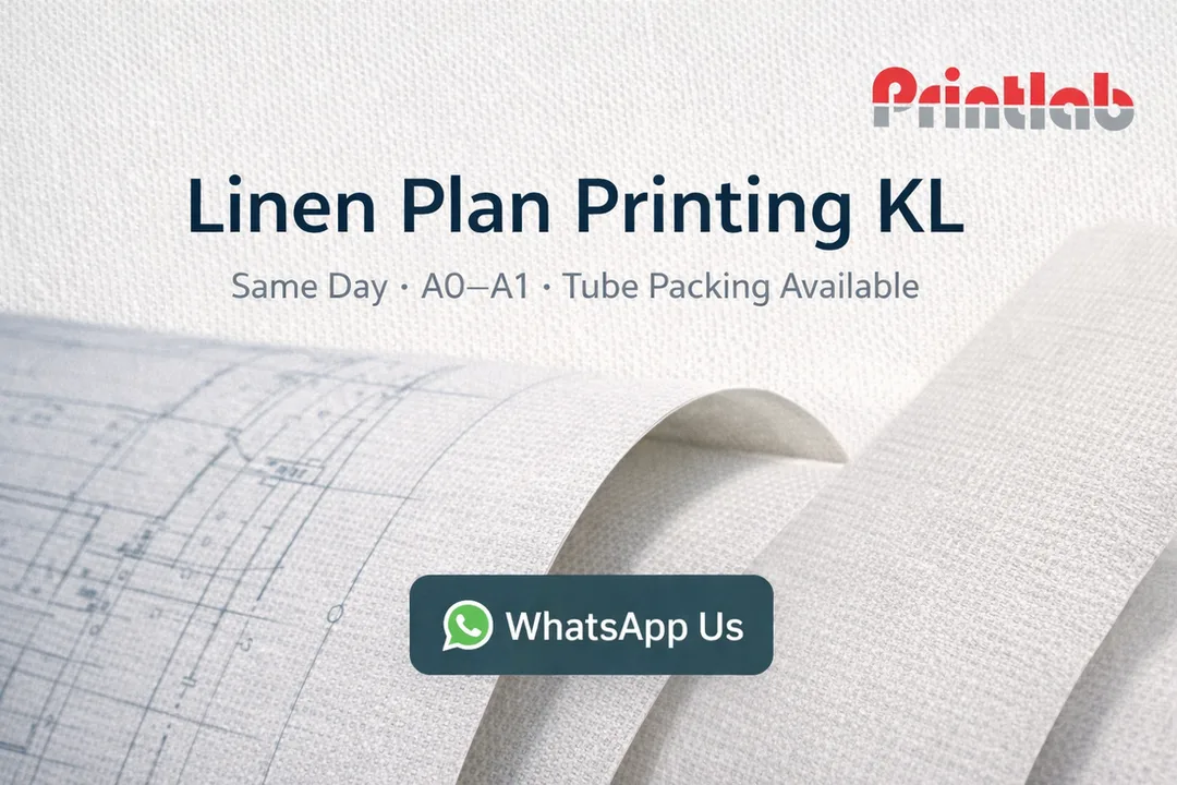 Linen Plan Printing in KL