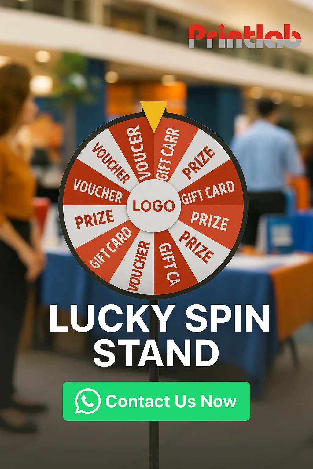 Lucky Spin Stand Printing in Malaysia