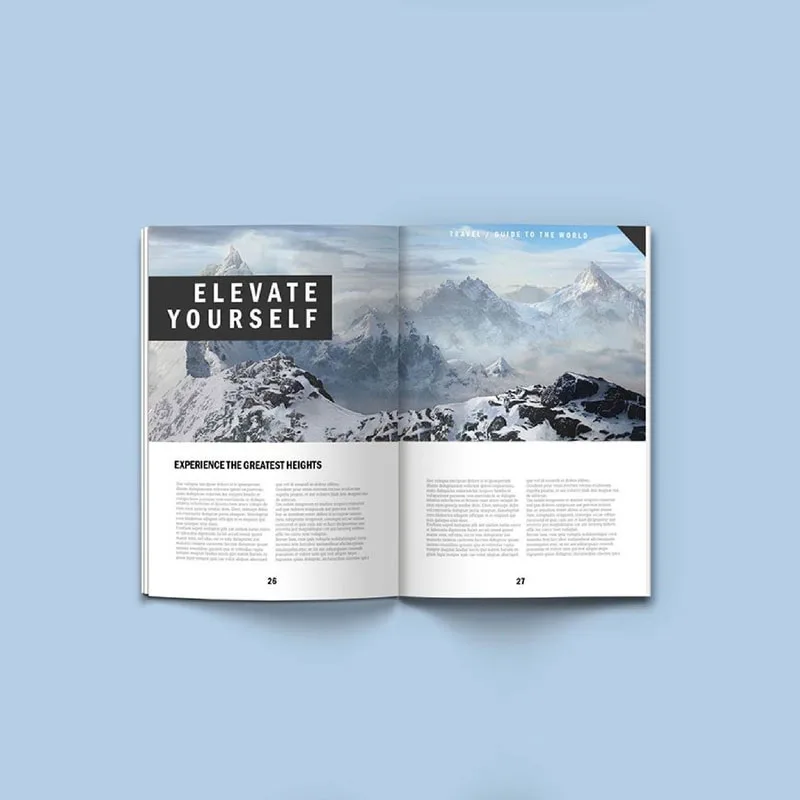 Saddle Stitching Magazine