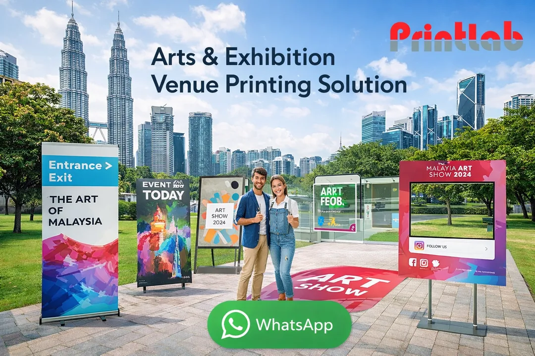 Arts & Exhibition Venue Printing Solution Malaysia Printlab