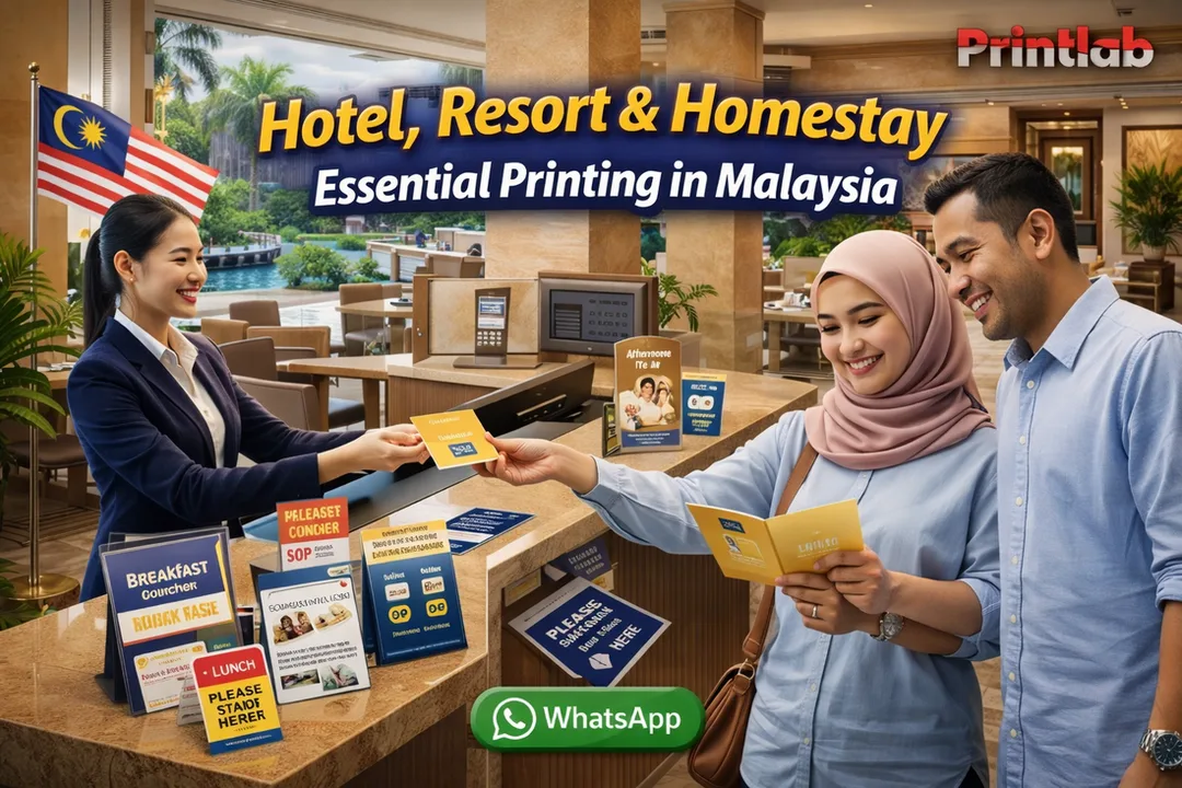 Malaysia Hotel, Resort & Homestay Essential Printing Printlab