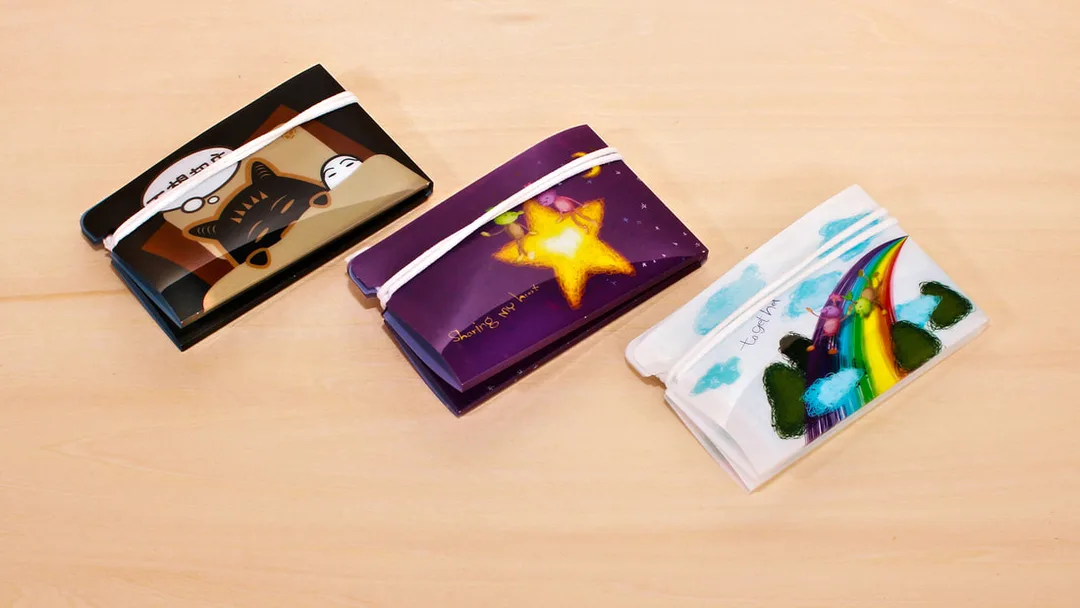 Face Mask Folder, Mask Keeper, Foldable Masks Storage Clip, Portable Mask Case, Mask Container