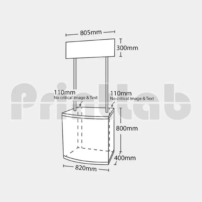 Promotional Table Size