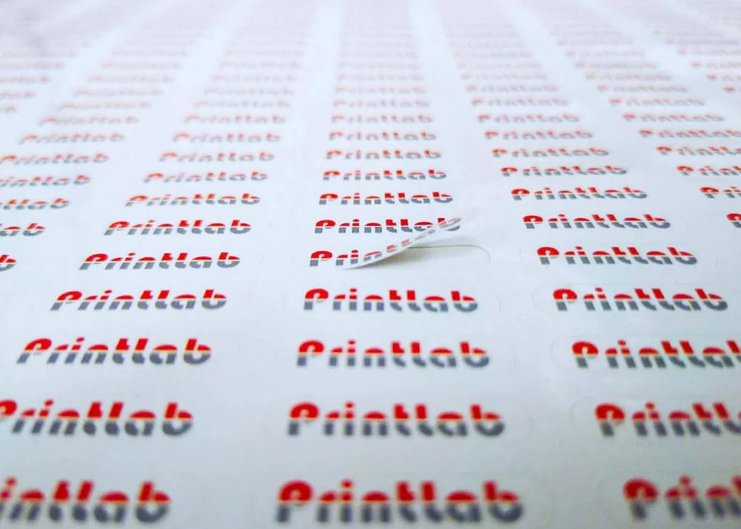 Mirrorkote Sticker Printing
