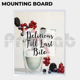 PRINT MOUNTING BOARD, DISPLAY BOARD