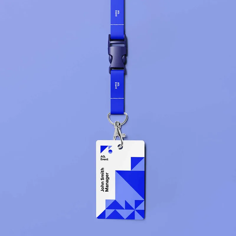 PRINT NAME TAG WITH LANYARD