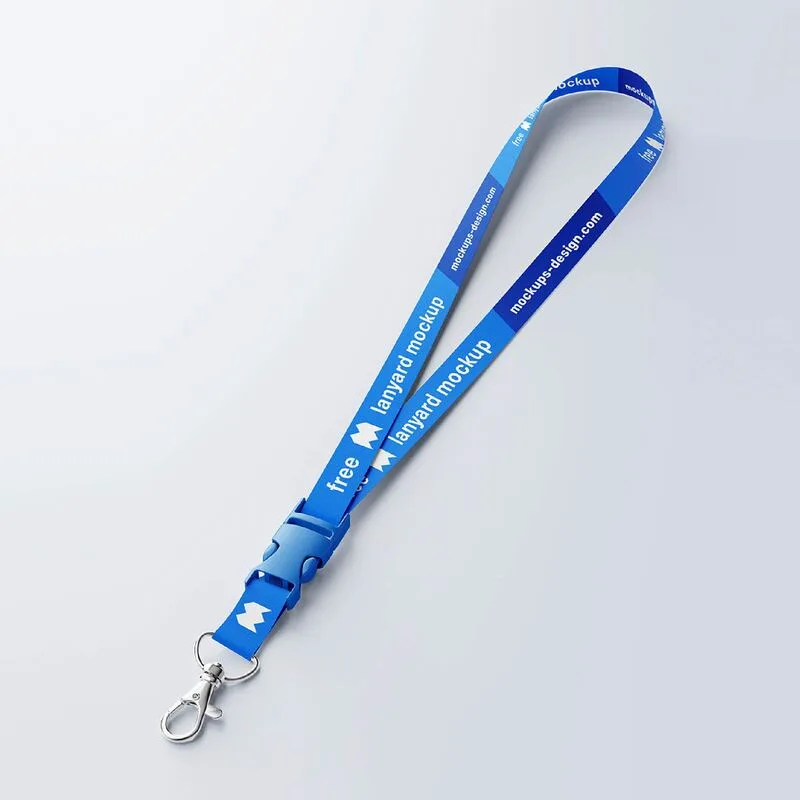Blue Lanyard