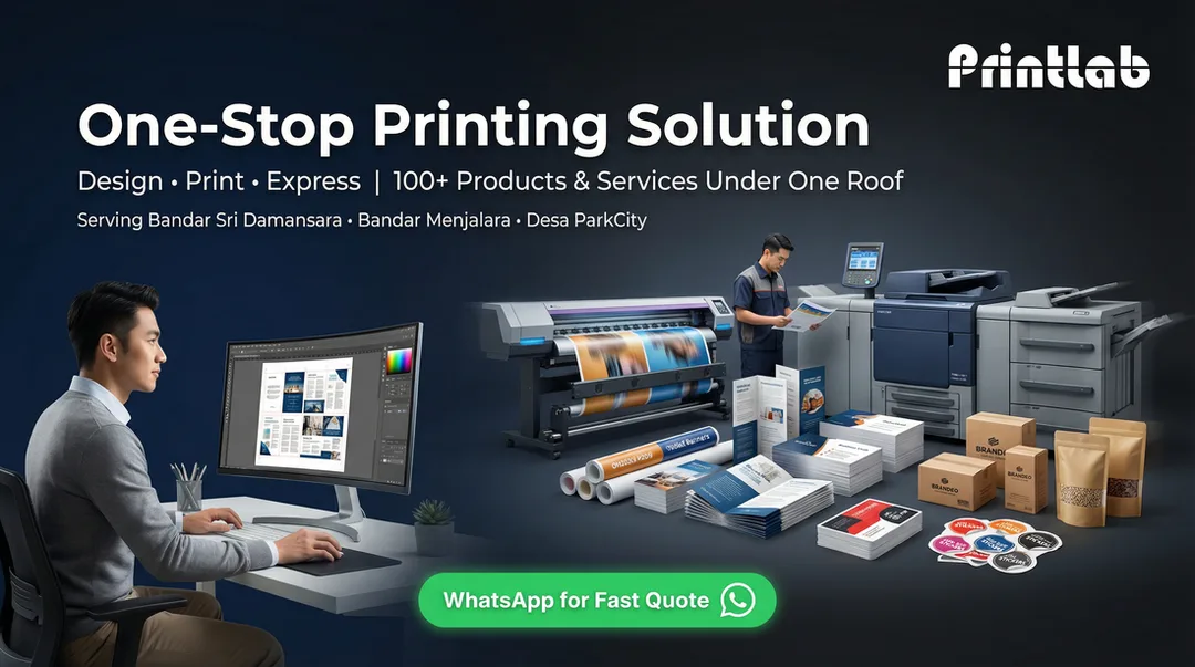 one stop design print company sri damansara kl