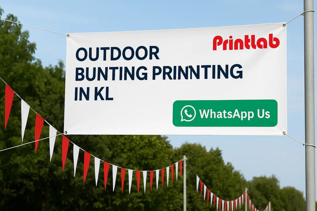 Outdoor Bunting Printing in KL – High Impact for Events & Promotions