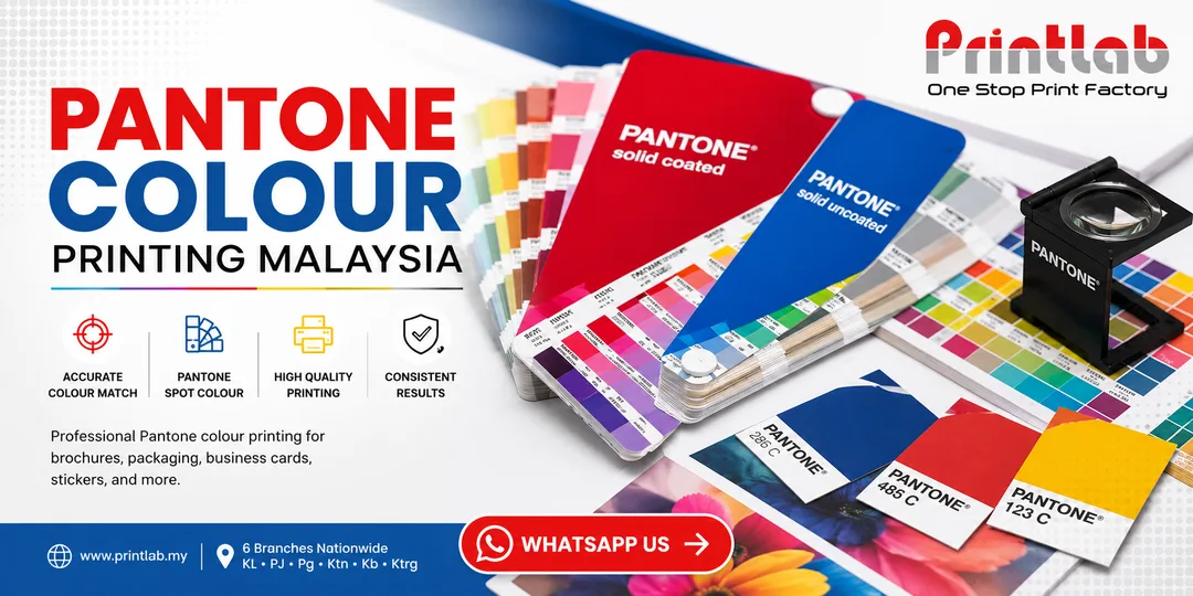 Print Pantone Colour in KL PJ Printlab