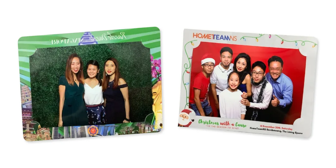 Photo Paper Frame Standee, Custom Frame Printing