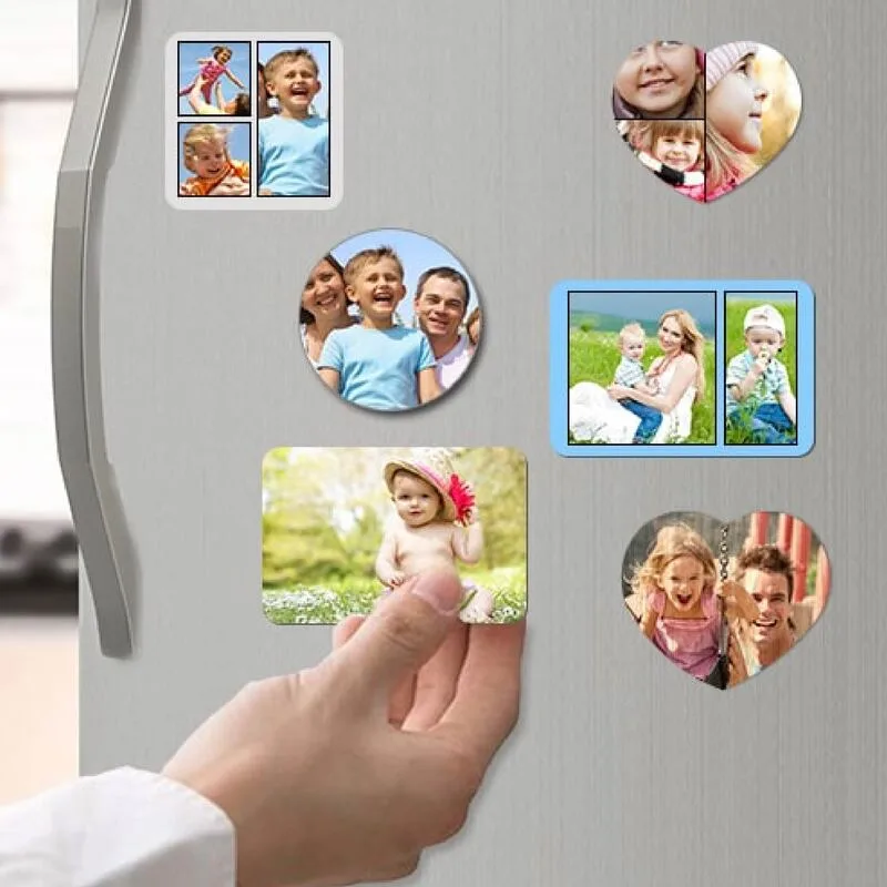 Print Custom Shaped Photo Fridge Magnet