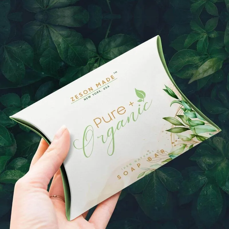 Pillow Box Packaging for Soap