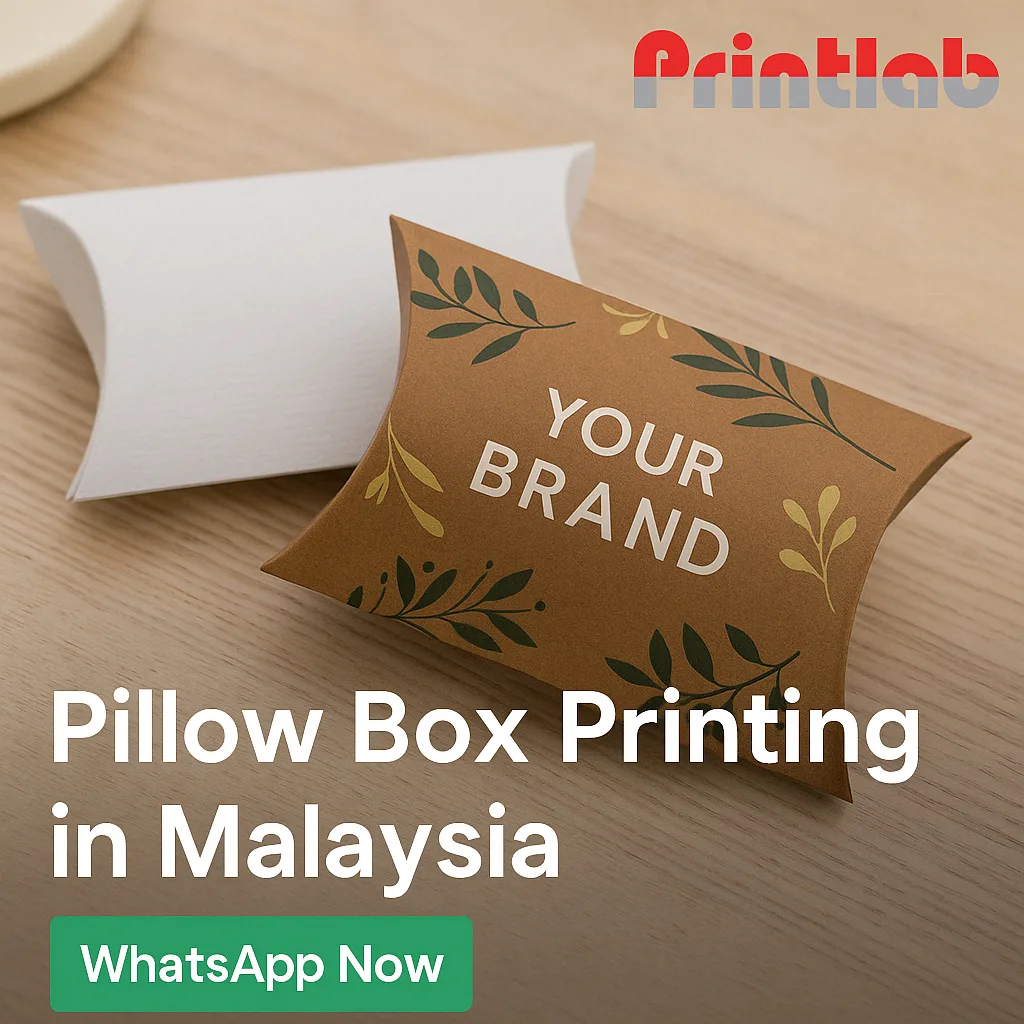 Pillow Box Printing in Malaysia