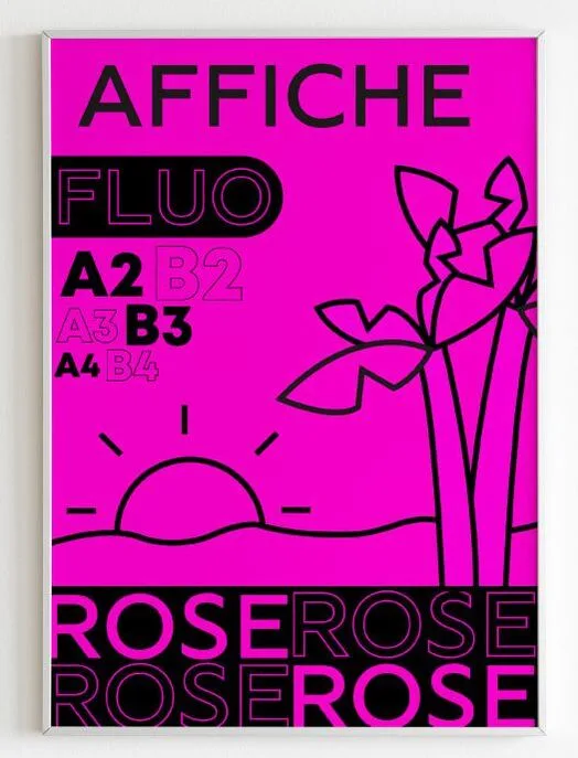 Neon Pink Poster
