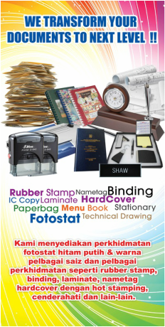 Perkhidmatan Fotostat Hitam Putih & Warna
