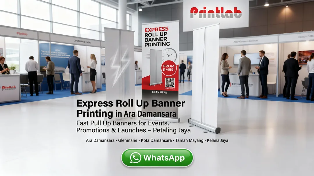 Petaling Jaya Express Roll Up Banner Printing