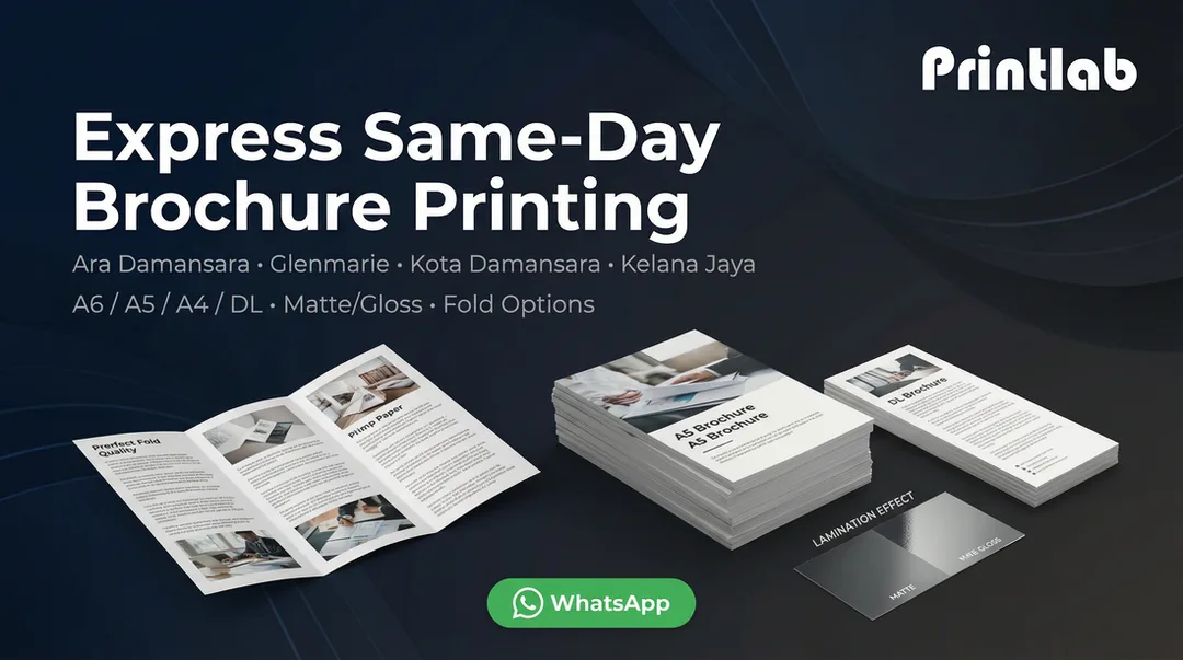 Petaling Jaya Express Same Day Brochure Printing