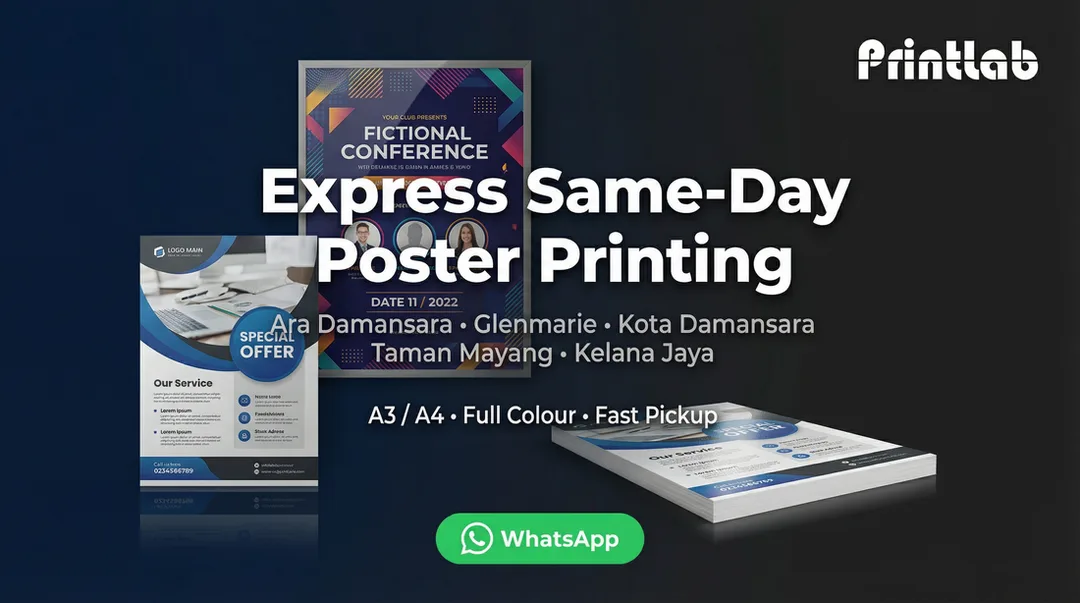 Petaling Jaya Express Same Day Poster Printing