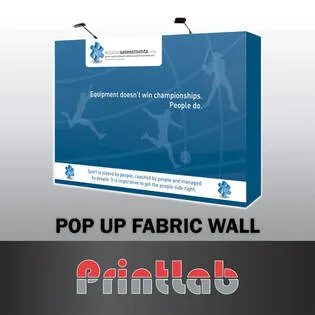 POP UP FABRIC WALL
