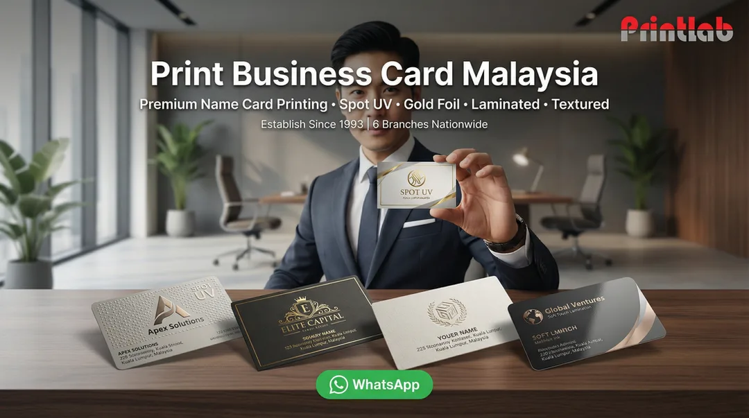 Print Business Card Malaysia (Name Card Printing) – Premium, Fast & Professional