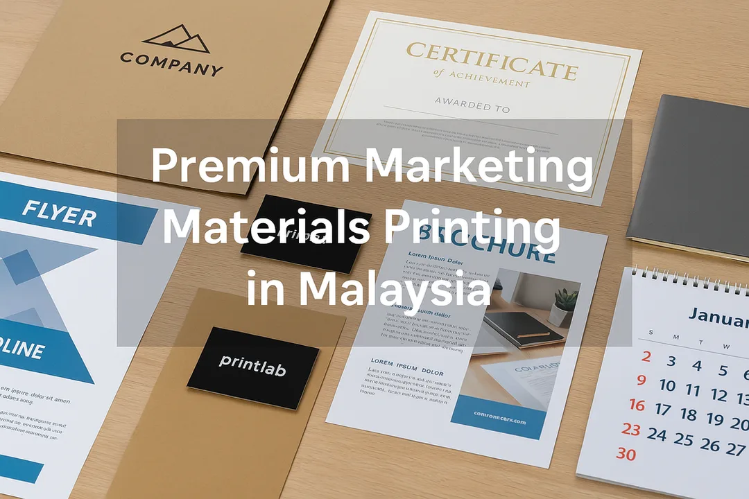 Premium Marketing Materials Printing in Malaysia