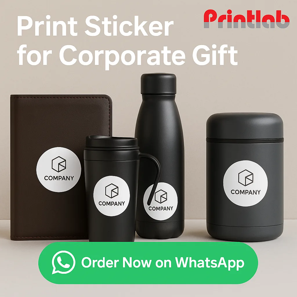 Print Sticker for Corporate Gift – Premium Custom Labels by Printlab