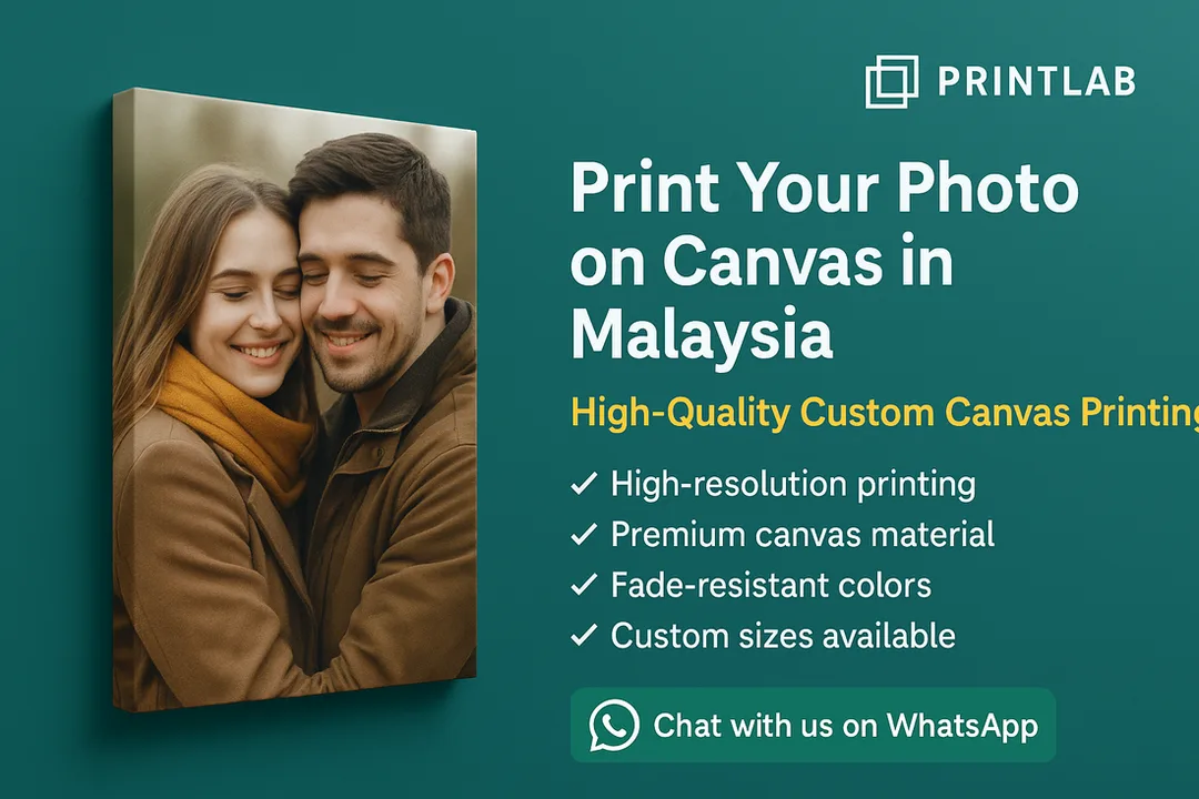 Print Your Photo on Canvas in Malaysia  High-Quality Custom Canvas Printing