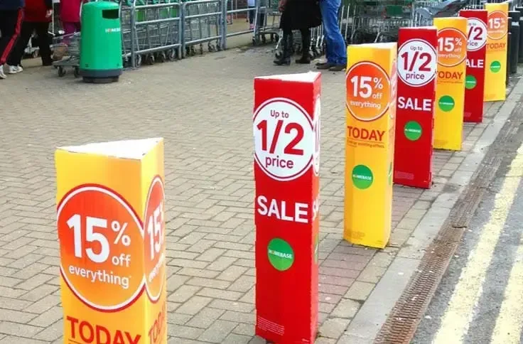 Print Parking Pole Cover