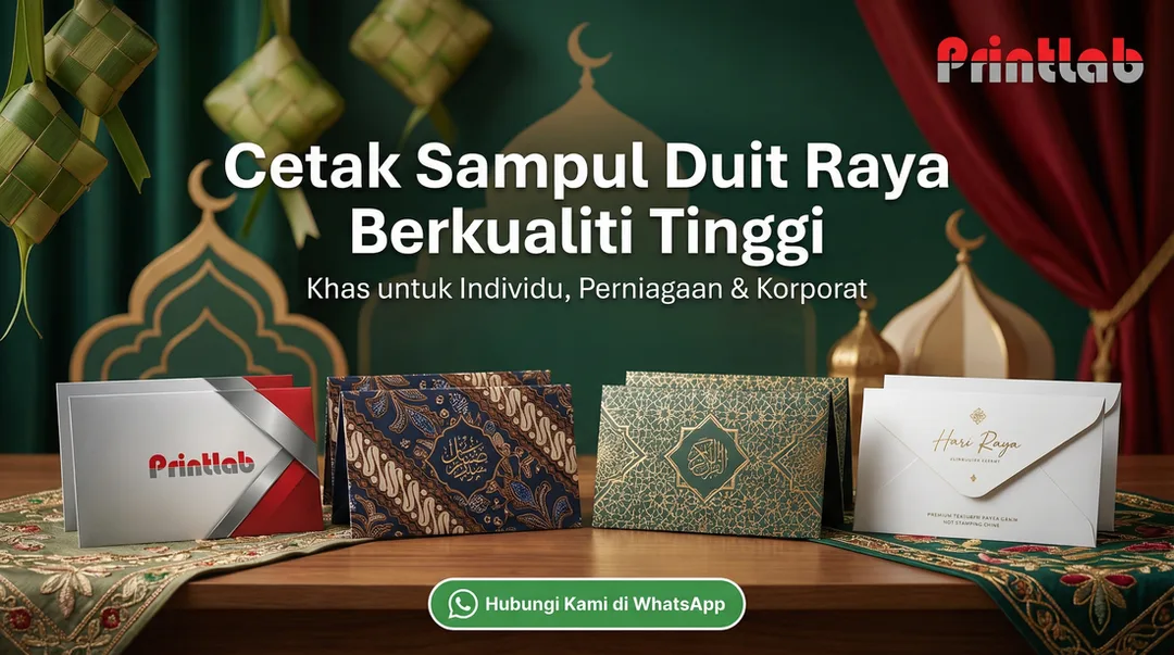 Cetak Sampul Duit Raya Custom Malaysia