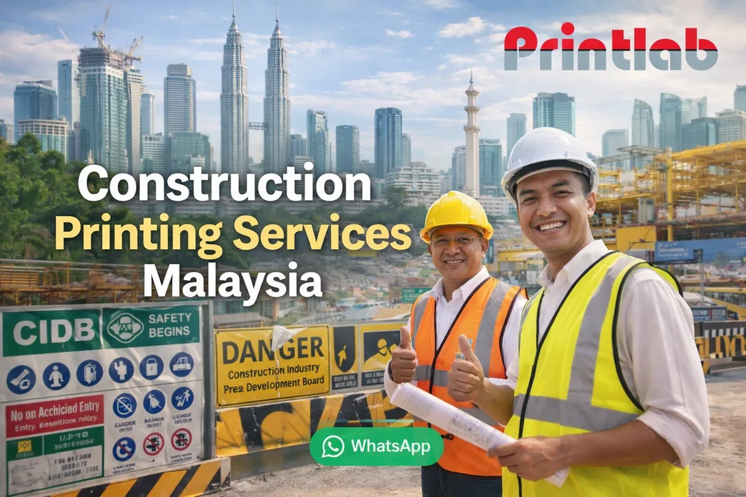 Professional Construction Site Printing Solutions in Malaysia Printlab