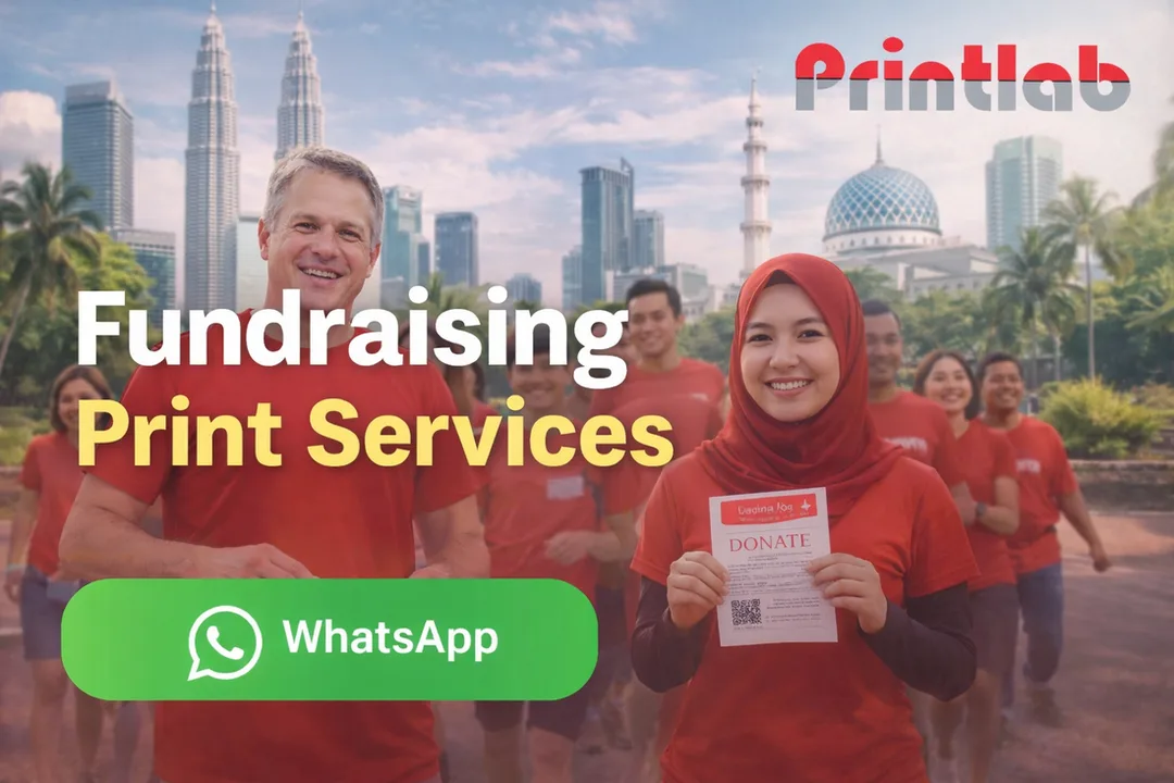 Professional Fundraising Print Services Malaysia Printlab