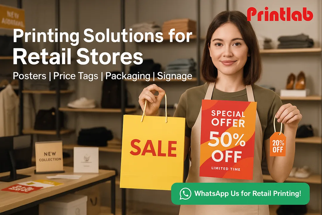 Professional Printing Solutions for Retail Shops in Malaysia