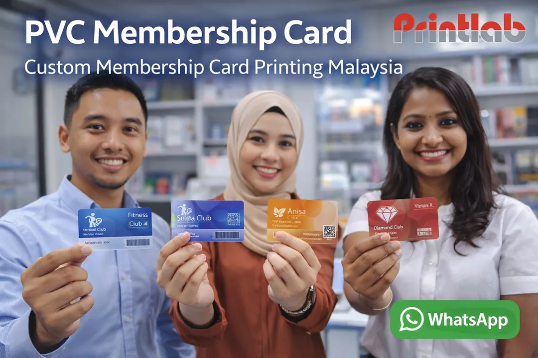 PVC Membership Card Printing Malaysia Printlab