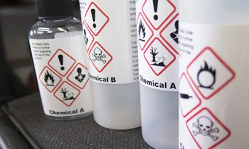 White PVC Sticker Printing