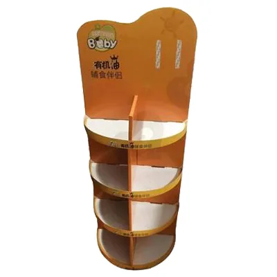 Cardboard Promotion Shelf, Floor Product Display Stand, Product Display Standee Rack, Point of Sales Display Rack, Pop Floor Display Stand, Point of Purchase Display,