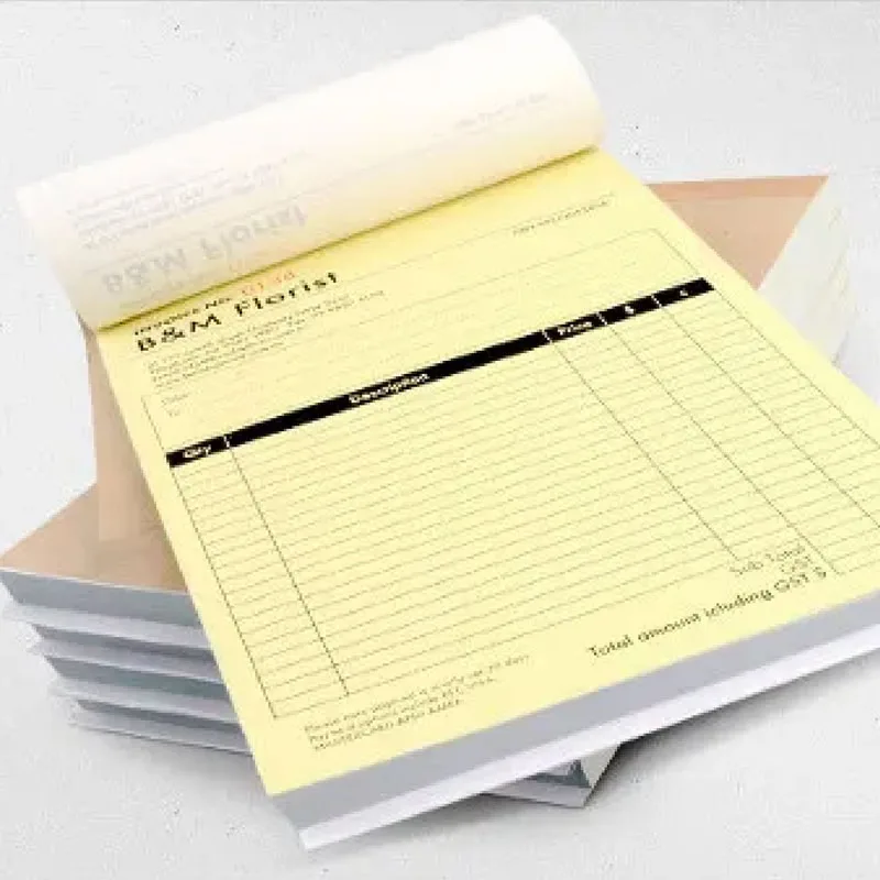 Receipt Book A5 Size