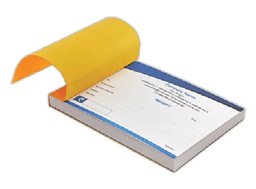 receipt book