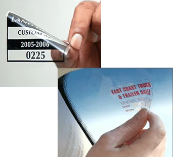 Print Car Window Glass Sticker