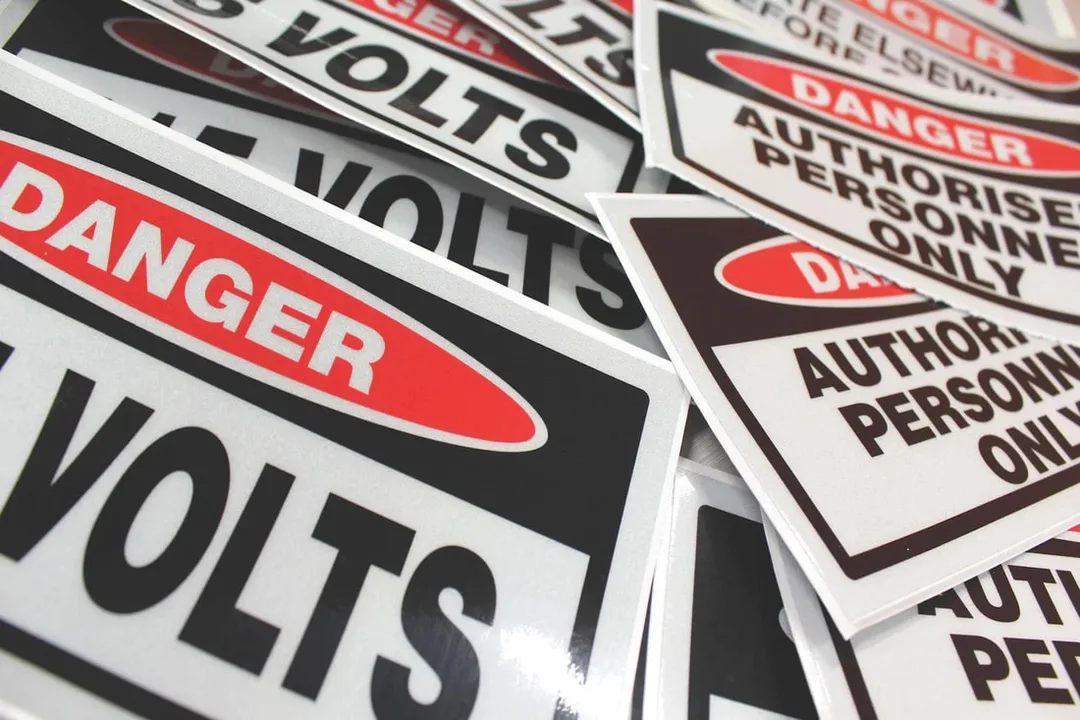 Print Brown Craft Sticker For Product Label Purpose