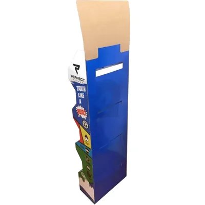 Cardboard Promotion Shelf, Floor Product Display Stand, Product Display Standee Rack, Point of Sales Display Rack, Pop Floor Display Stand, Point of Purchase Display,