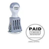 Rubber Stamp With Date, Cop Ada Tarikh