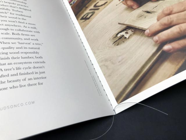 Premium custom thread sewn notebook and softcover book printing for corporate, training and journal use in KL PJ