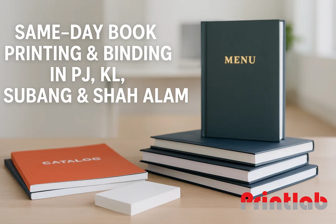 Same-Day Book Printing & Binding