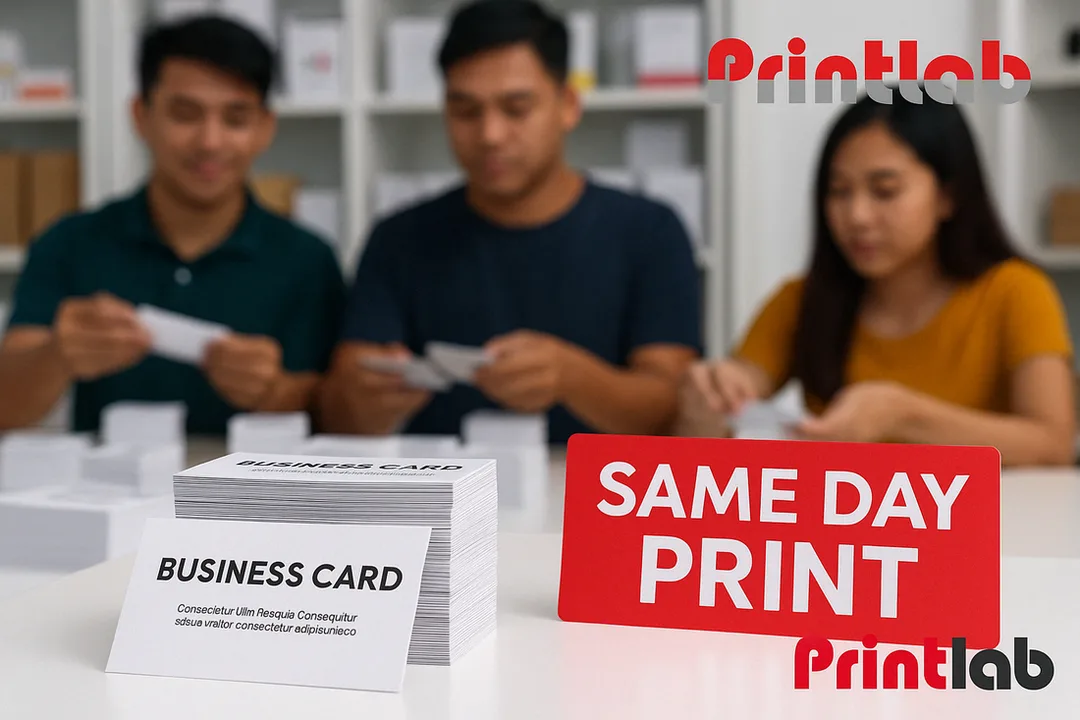Same Day Business Card Printing in KL