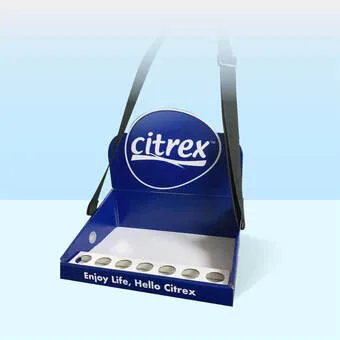 Neck Hanging Sampling Mobile Tray